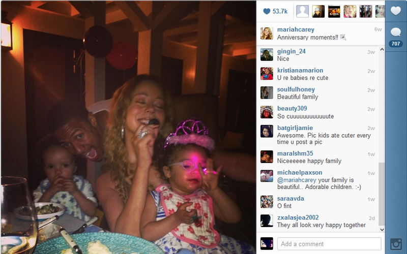Mariah Carey Instagram Photo